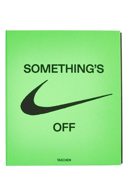 Taschen Books 'Nike. ICONS: Something's Off' Book in Green 