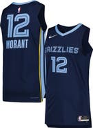 Nike Men's Nike Ja Morant Navy Memphis Grizzlies Authentic Jersey - Icon Edition