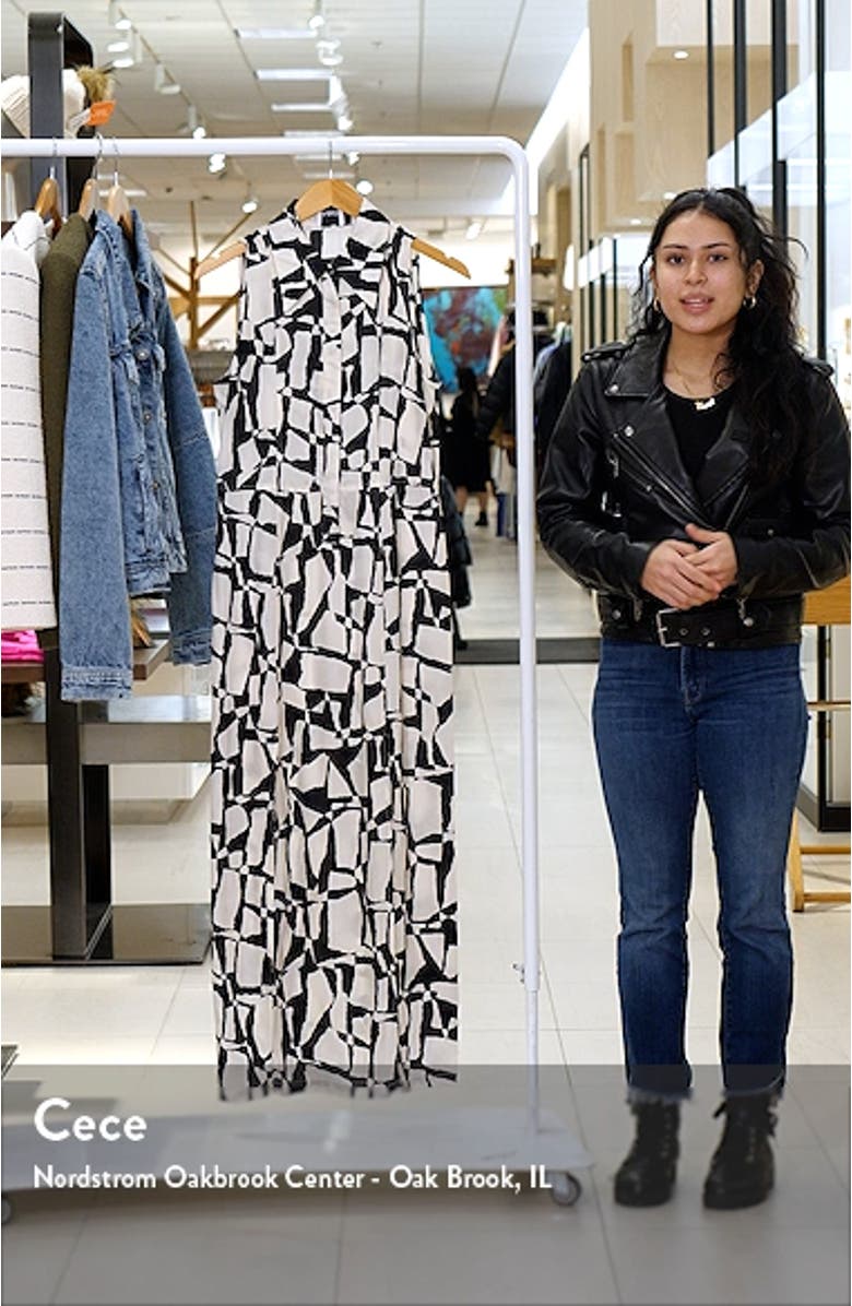 Sienna Sleeveless Shirtdress, sales video thumbnail