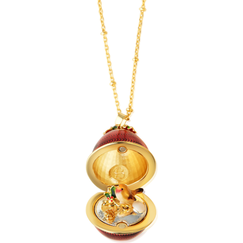 Bill Skinner Studio Robin Egg Locket
