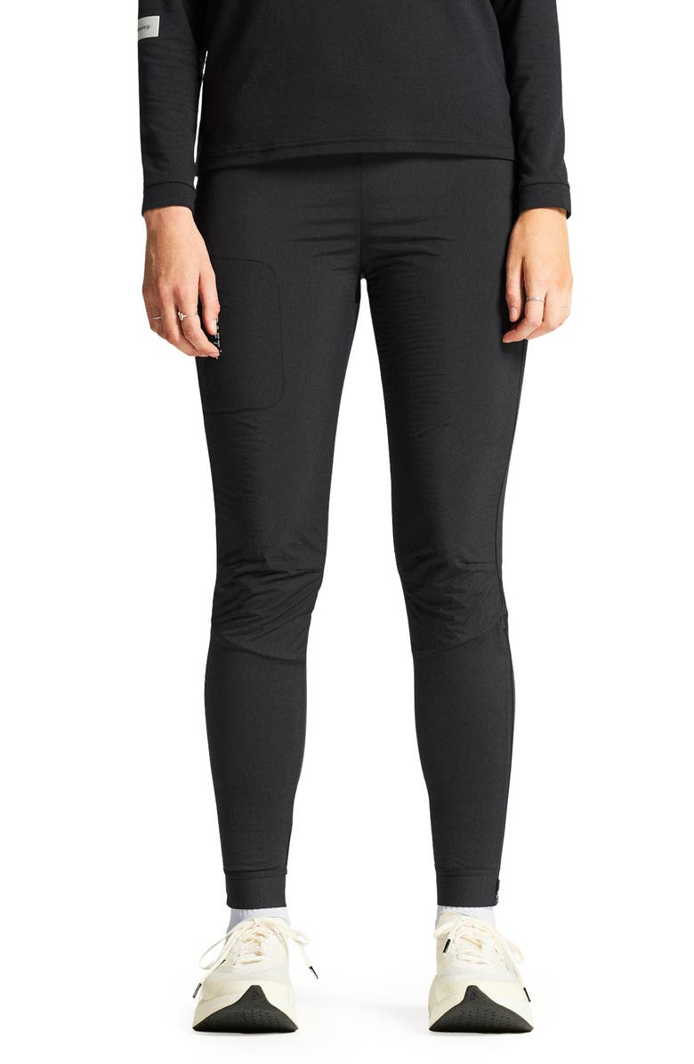 Craft SubZ Light Running Tights, Main, color, Black