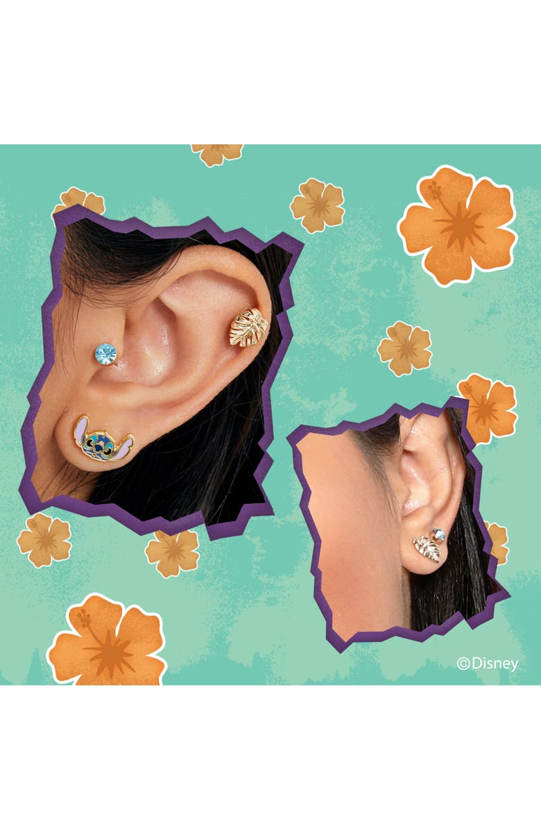 Disney Lilo and Stitch 3 Piece Earring Set, Alternate, color, Multi