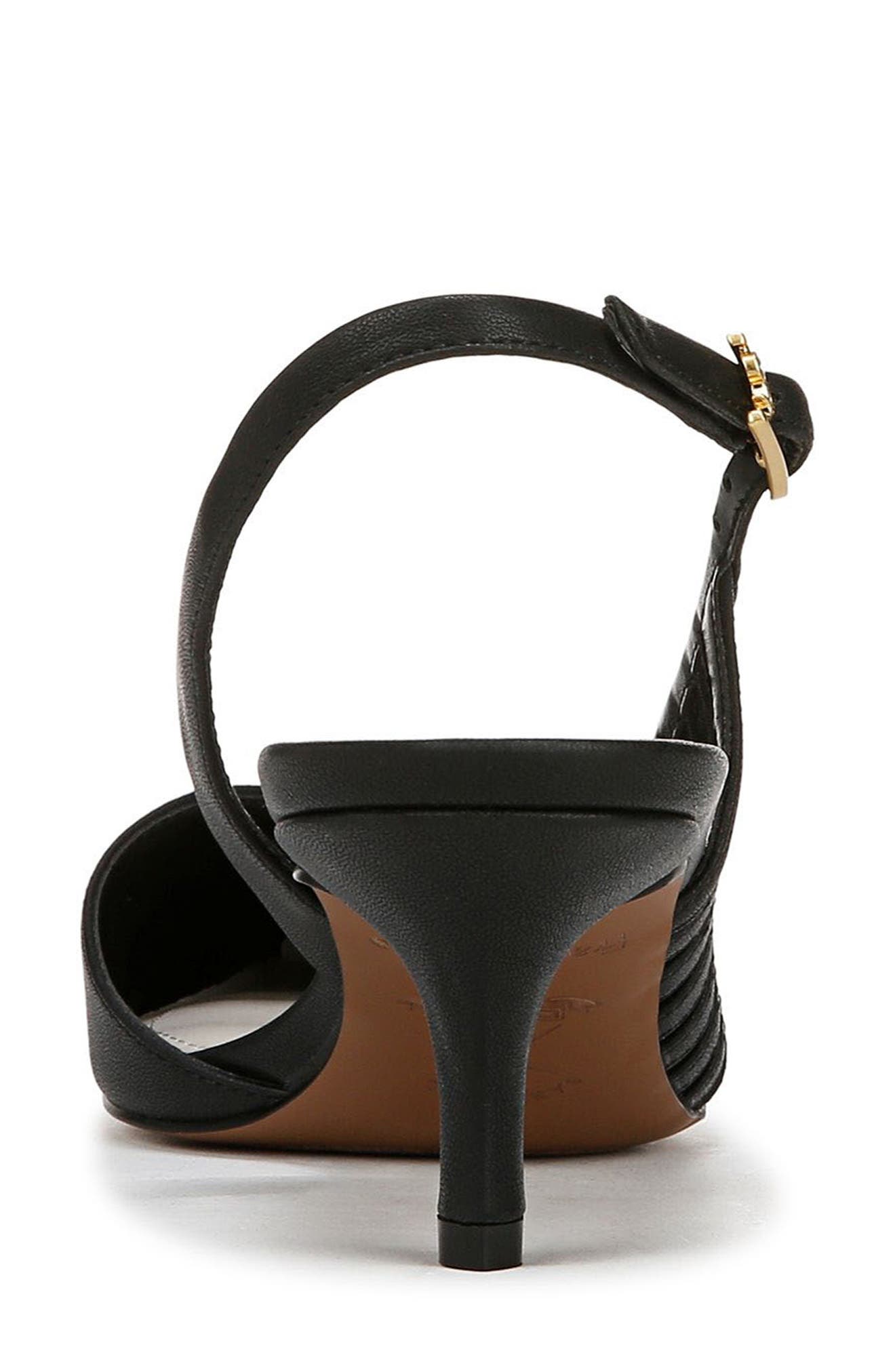 Franco Sarto Karina Slingback Pump, Alternate, color, Black