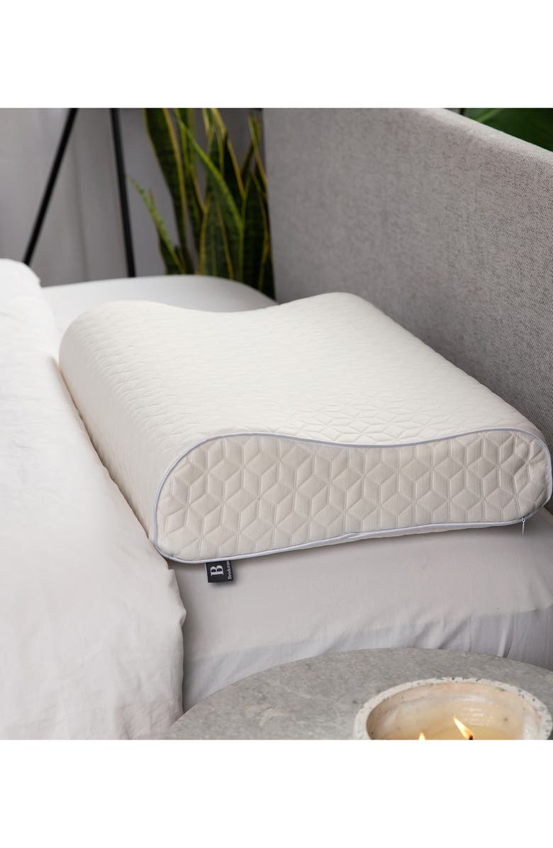 BROOKSTONE CoolTouch Contour Comfort Pillow, Alternate, color, 