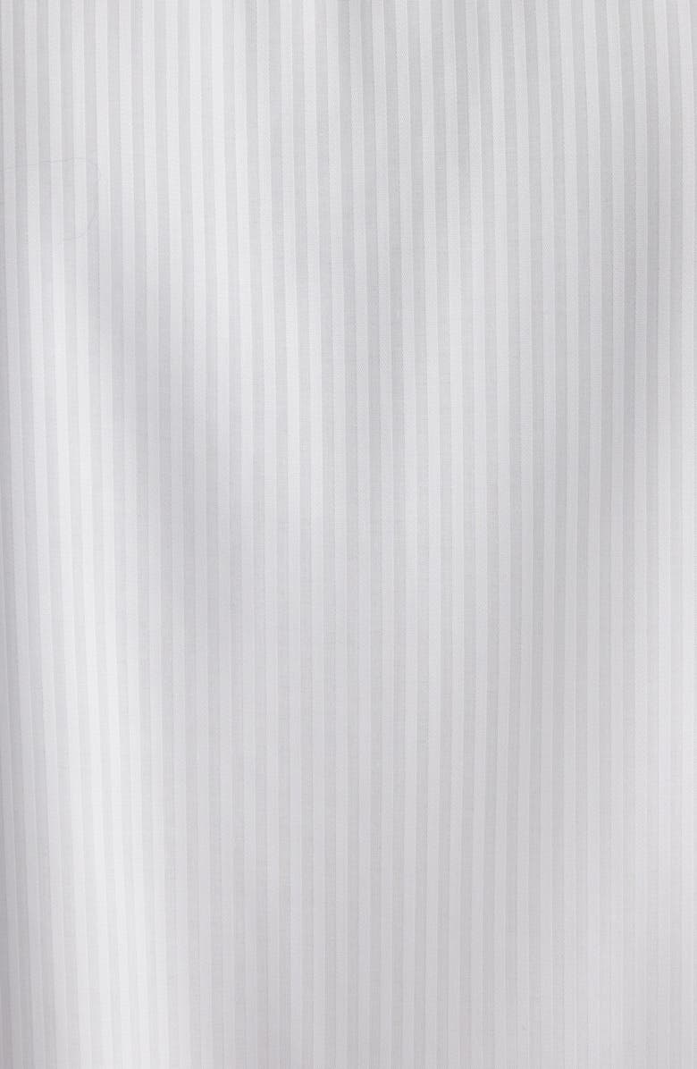 Acne Studios Tonal Pinstripe Lyocell Button-Up Shirt, Alternate, color, 