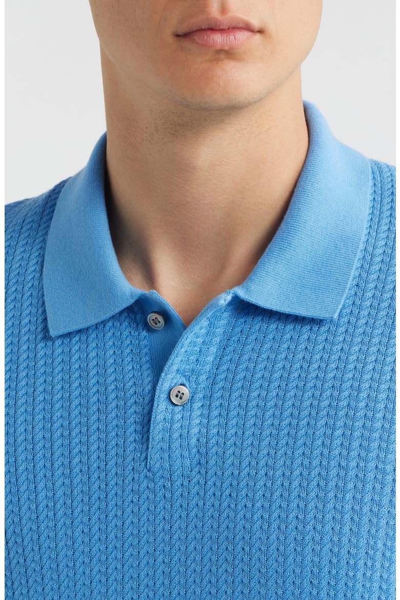 Tactile Cotton Polo, Alternate, color, CRISP BLUE - 2QK