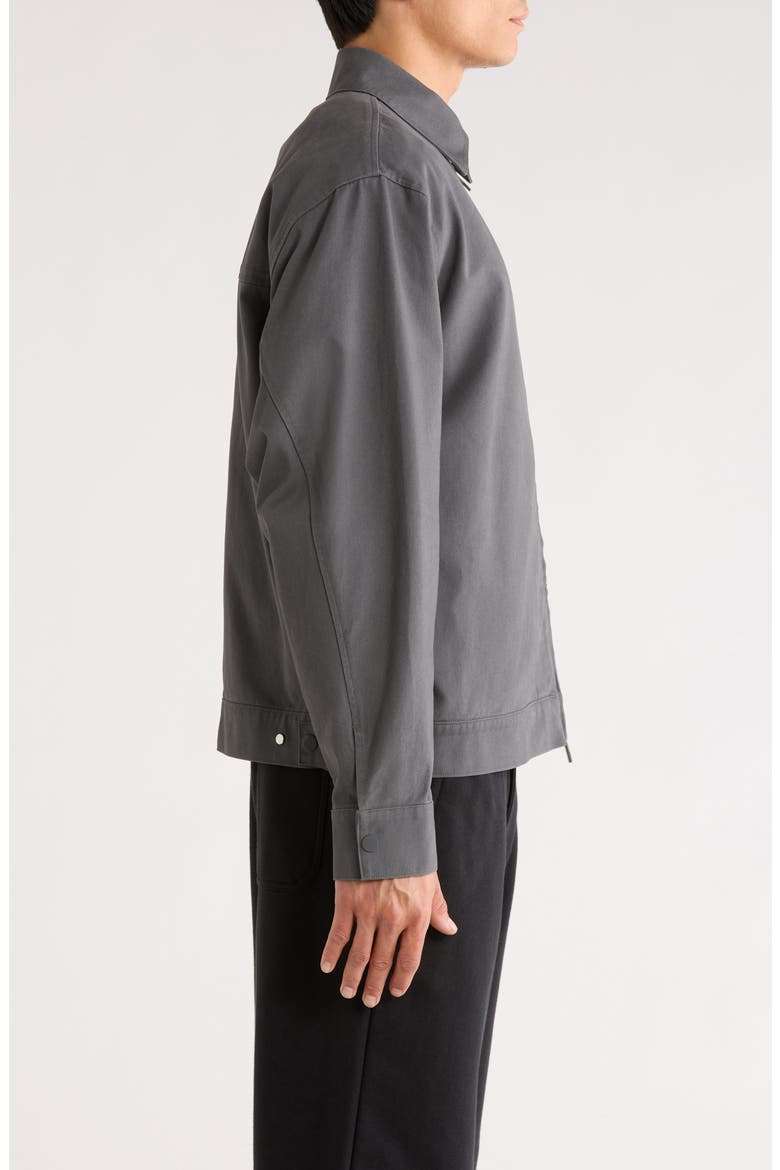 Cotton Twill Work Jacket, Alternate, color, IRON GREY