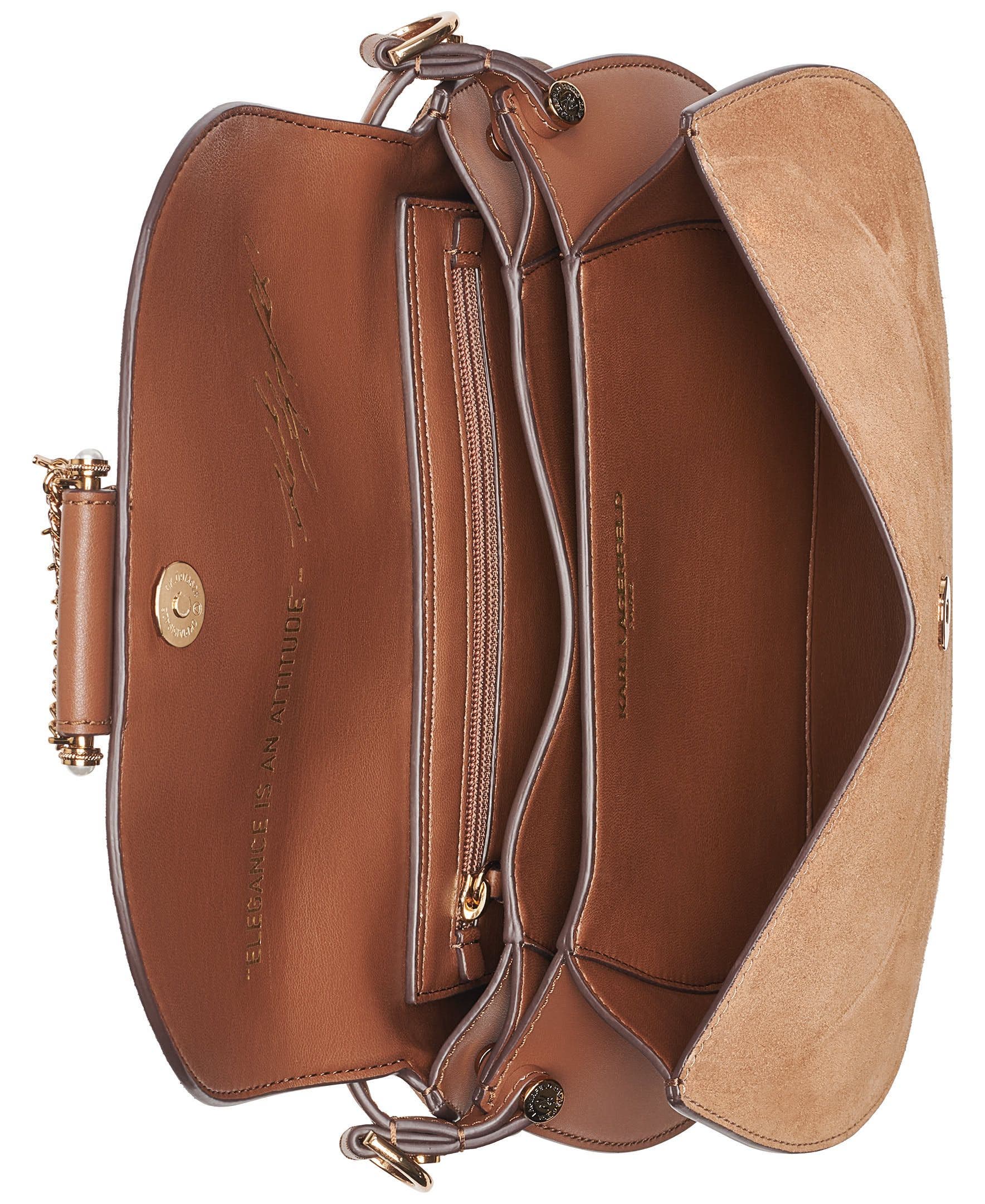 Jocelina Suede Satchel, Alternate, color, Cognac
