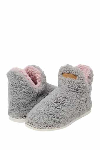 GAAHUU Berber Faux Fur Slipper Boot