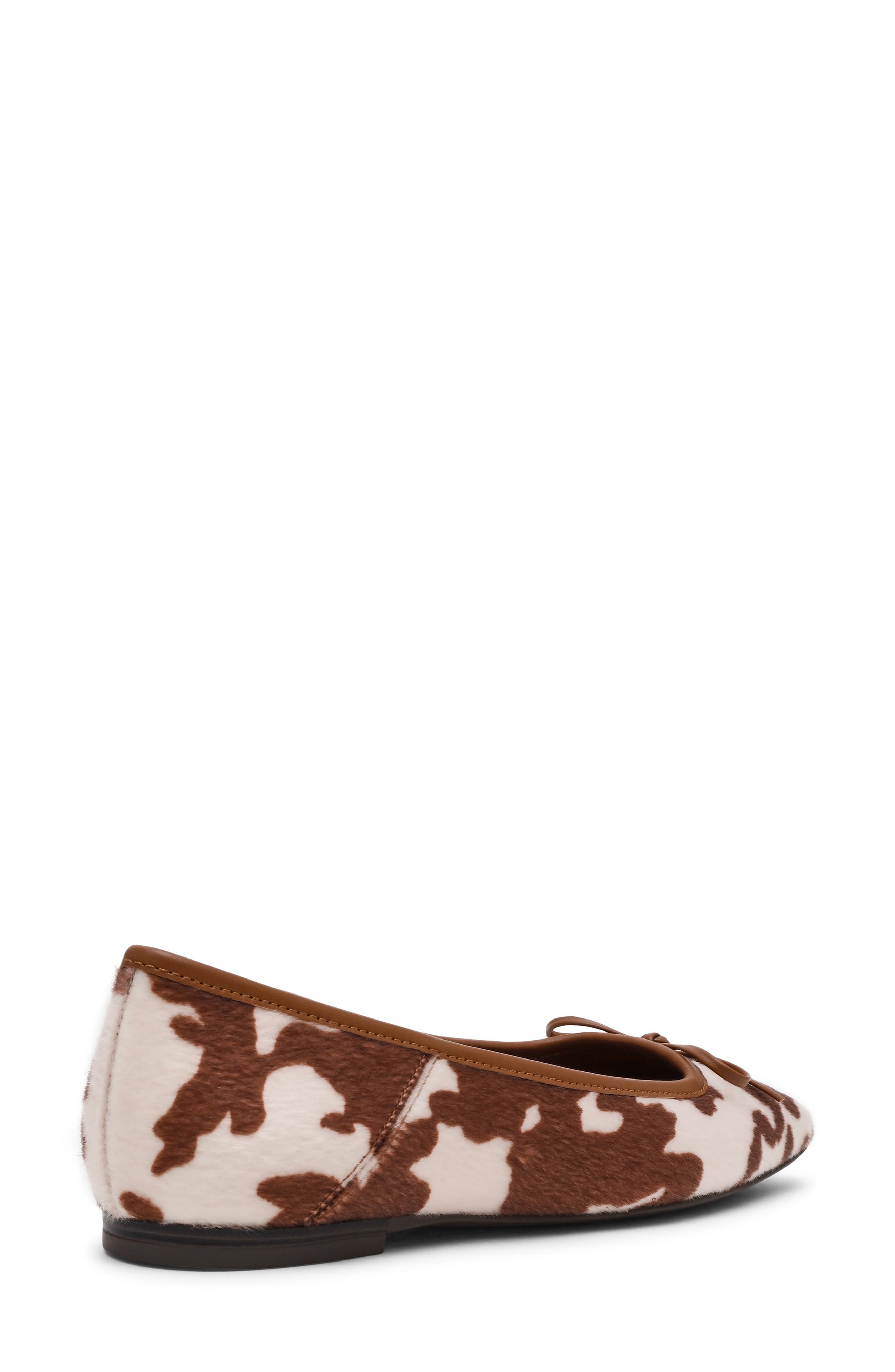 Ballet Flat, Alternate, color, BROWN MULTI