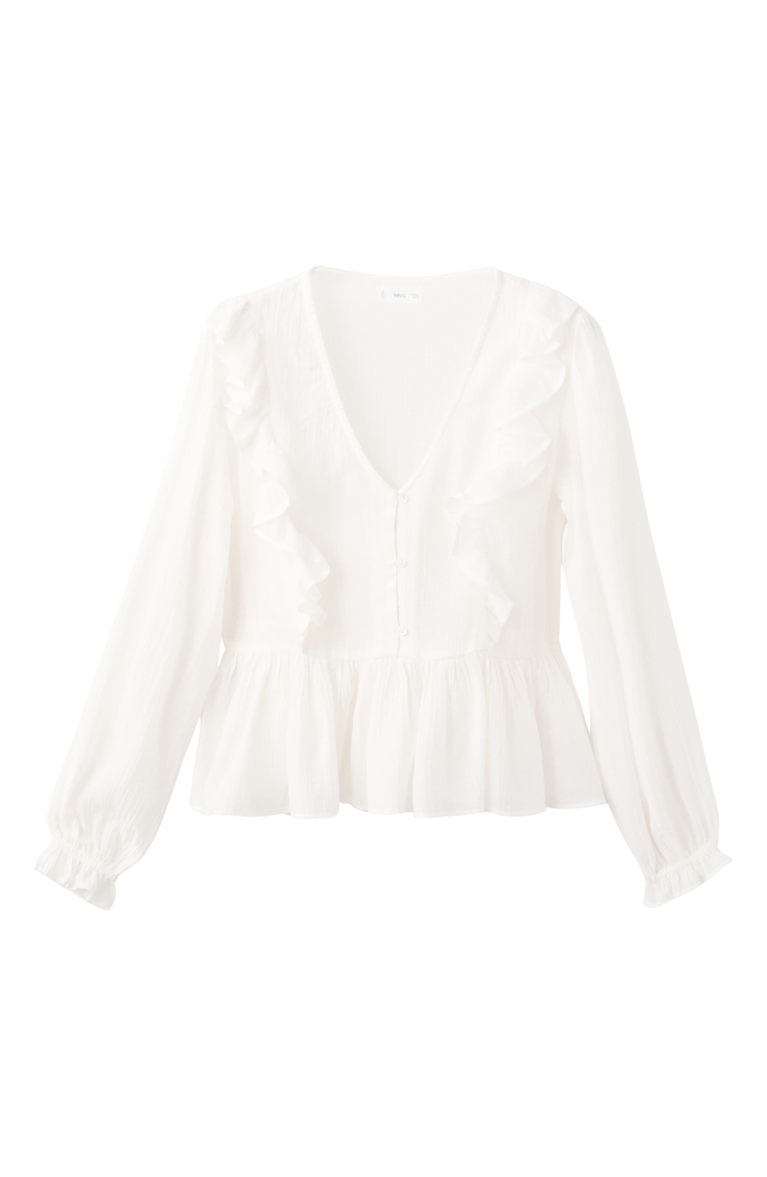 Flowy Ruffle Top