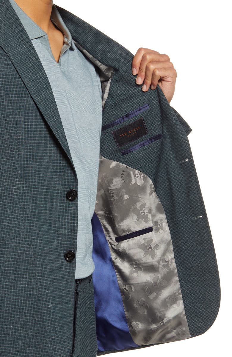 Ted Baker London Keith Stretch Wool Suit, Alternate, color, 