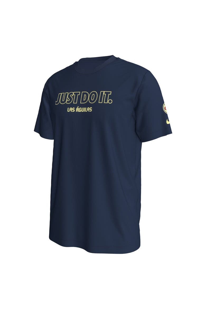 Men's Nike Navy Club America Just Do It T-Shirt, Alternate, color, Navy