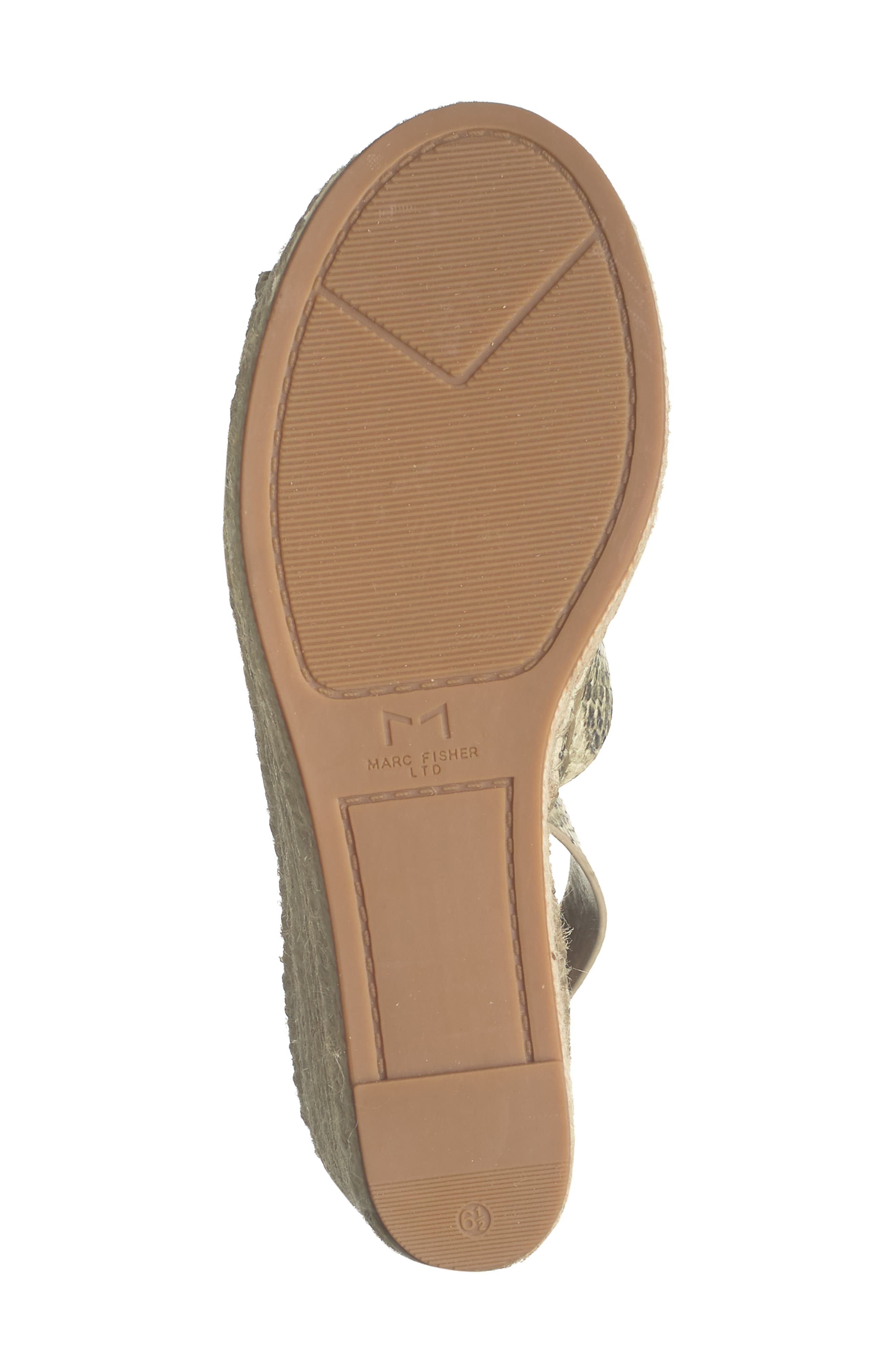 Adalyn Espadrille Wedge Sandal, Alternate, color, WHITE LEATHER