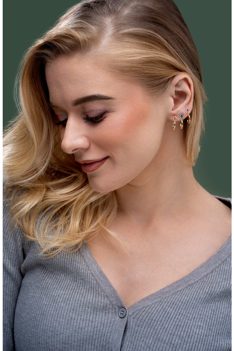 14K Gold Stone Drop Earrings (Nordstrom Exclusive), Alternate, color, 14KY