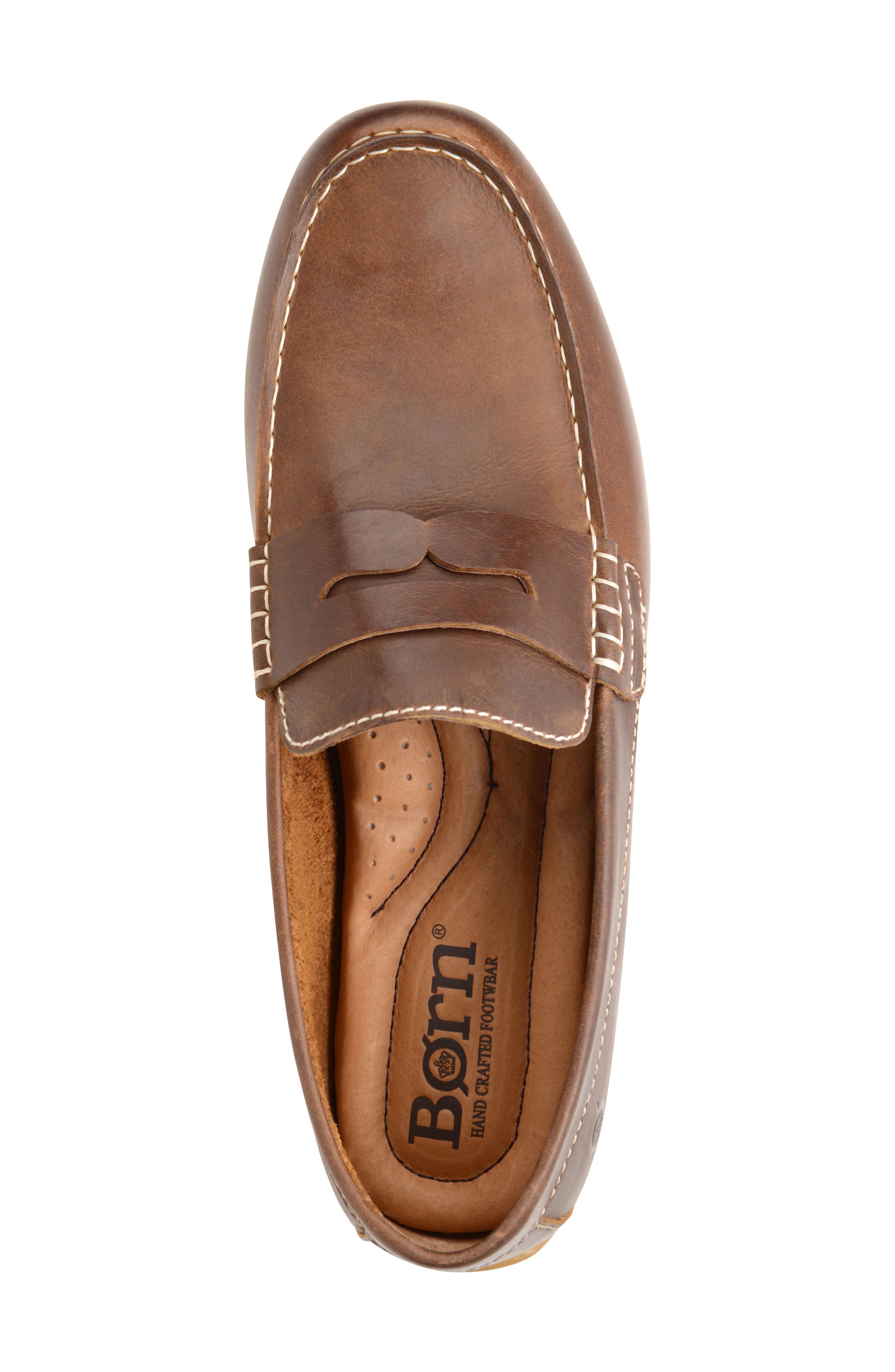 Børn Andes Driving Shoe, Alternate, color, Dark Brown