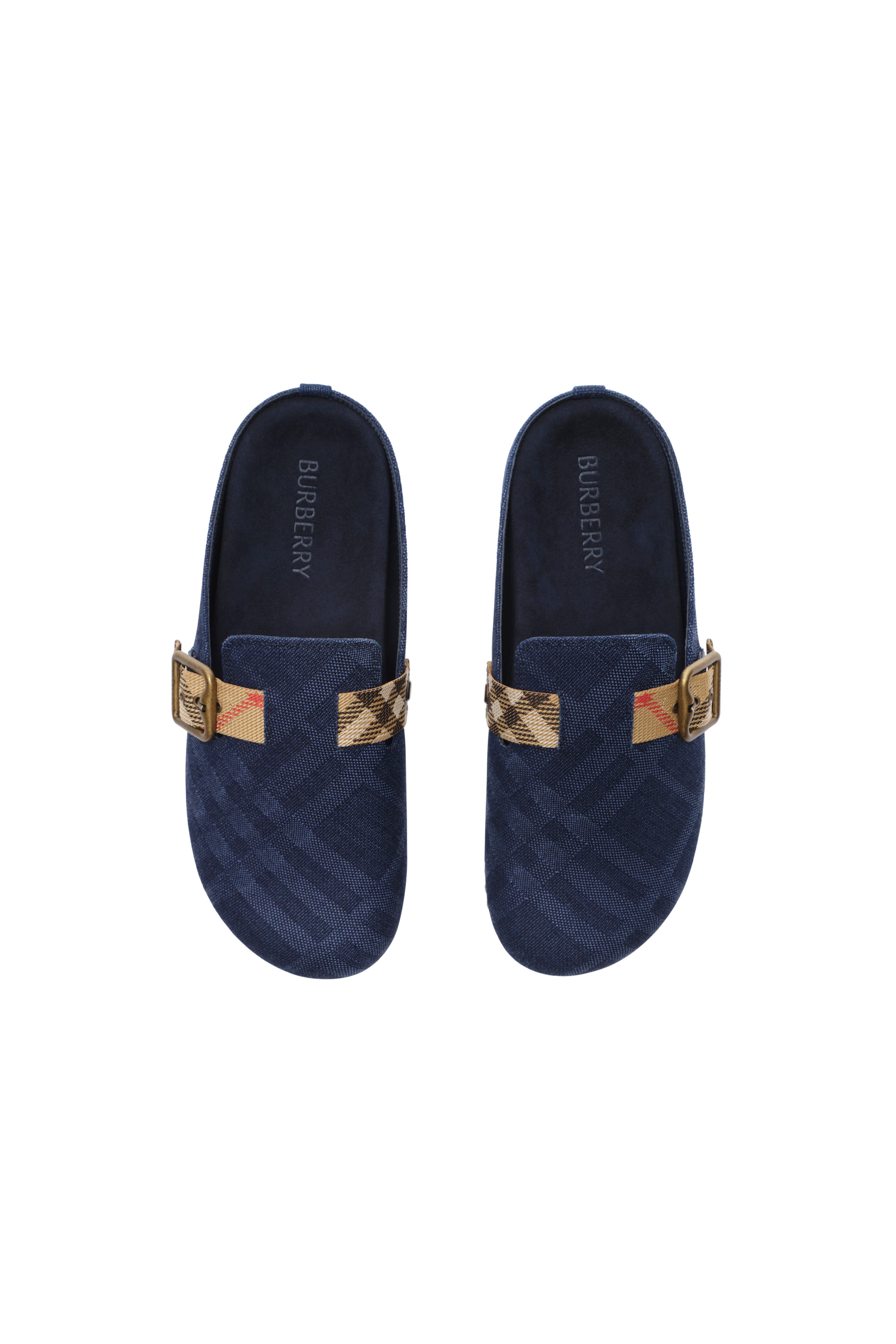 Suede Urchin Clogs, Alternate, color, Navy
