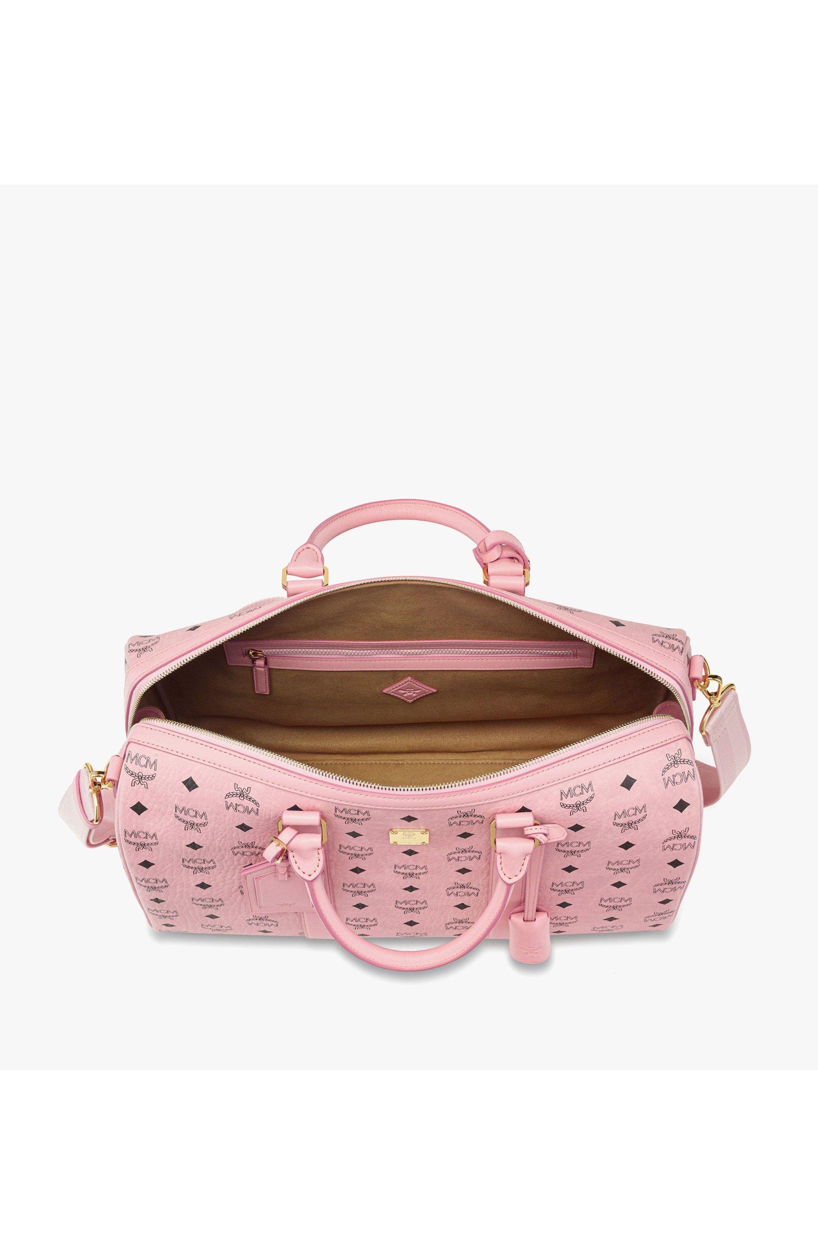 Ottomar Weekender Bag in Visetos, Alternate, color, Soft Pink