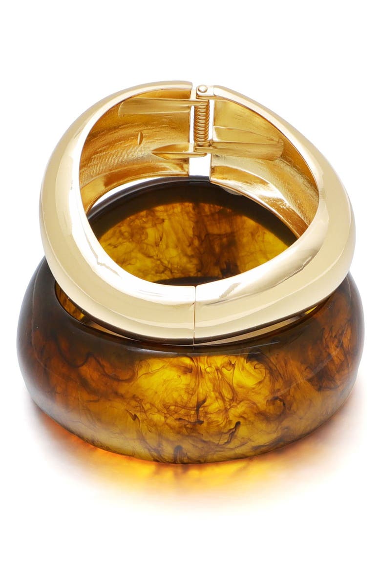 Adornia Set of 2 Assorted Chunky Bracelets, Alternate, color, 