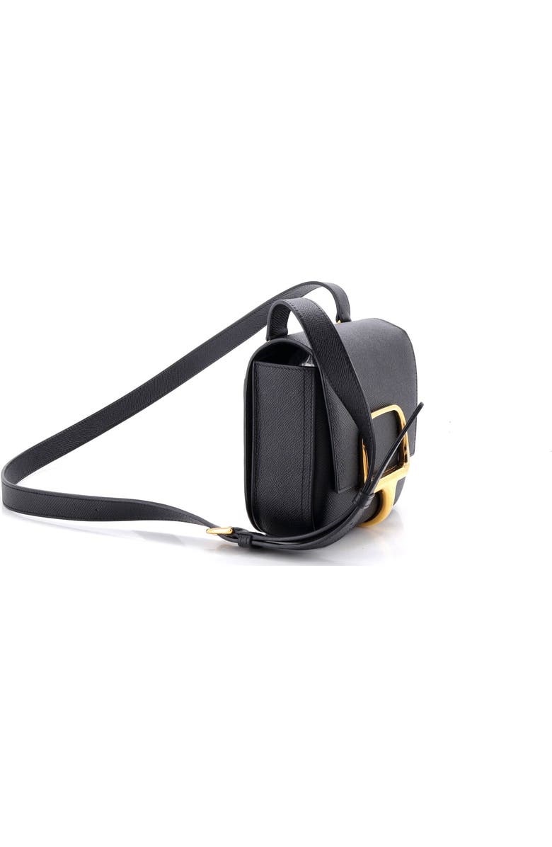 Pre-Owned Hermes Della Cavalleria Shoulder Bag Epsom Mini, Alternate, color, Noir