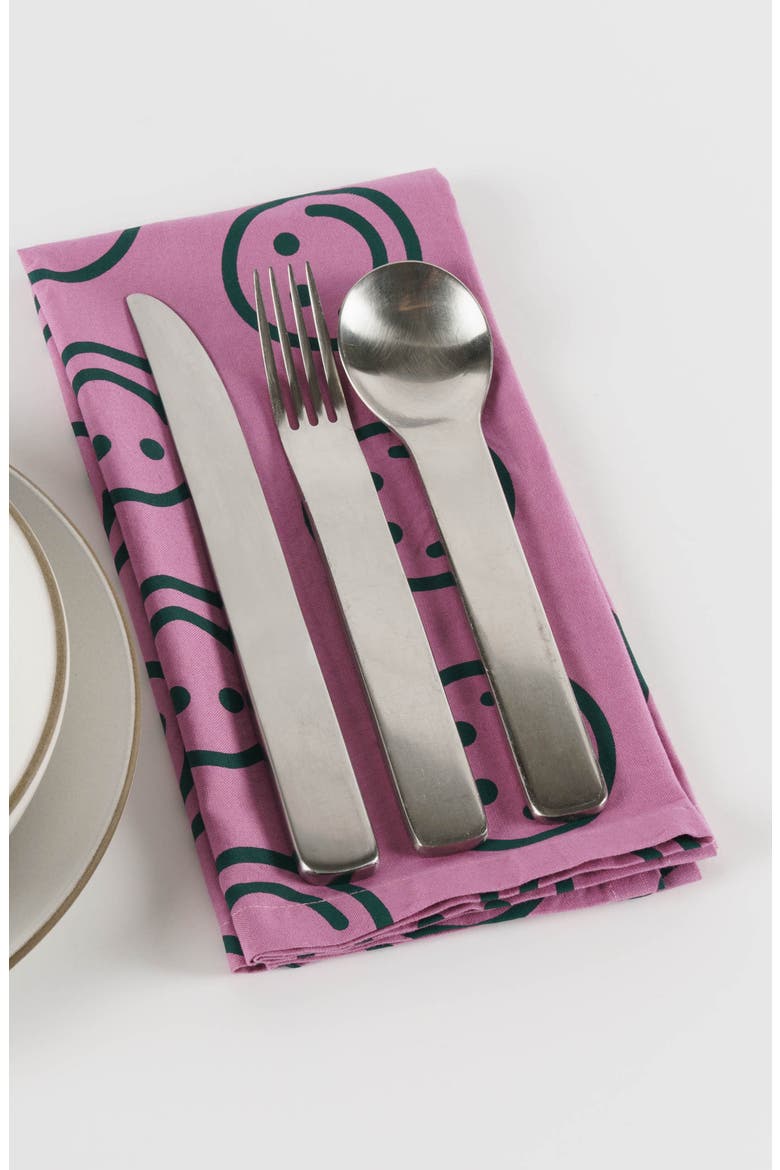 Assorted 3-Piece Organic Cotton Reusable Cloth Set, Alternate, color, HAPPY MIX