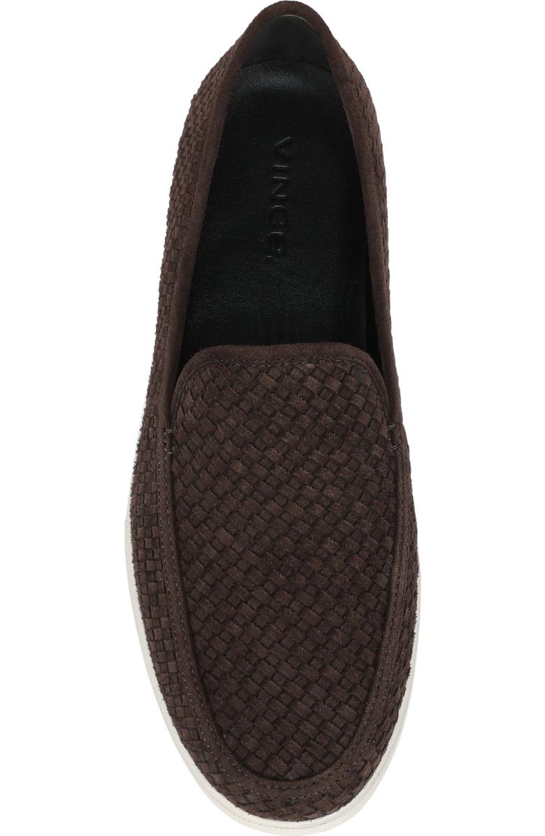 Vince Sonoma Weave Loafer, Alternate, color, Cocoabrown