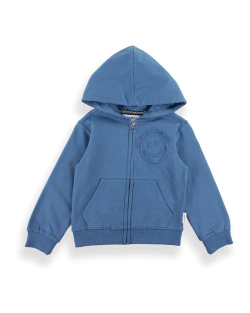 Sovereign Code Louis Zip-up Hoodie In Blue