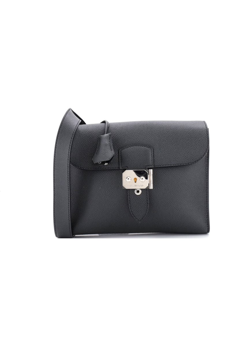 Pre-Owned Hermes Sac a Depeches Messenger Bag Epsom 21, Main, color, Plomb