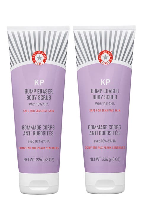 KP Bump Eraser Body Scrub Duo $60 Value