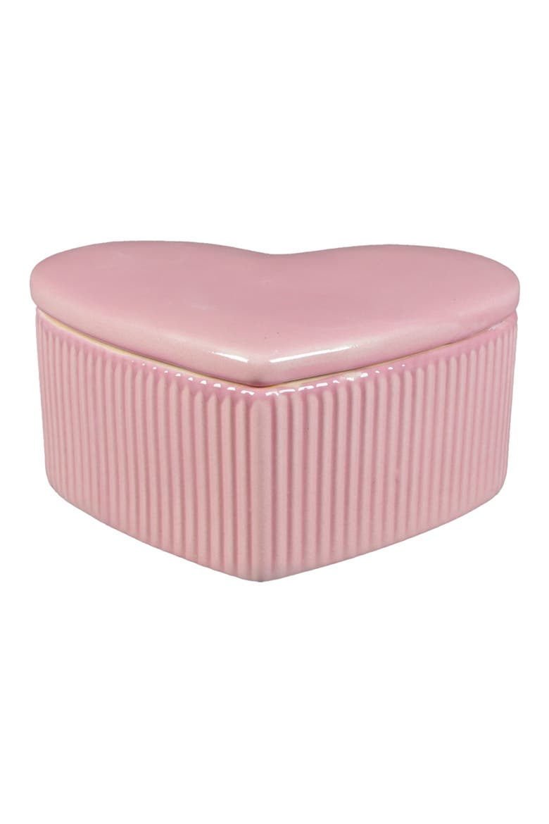 Vanilla Cloud Heart Candle, Main, color, PINK