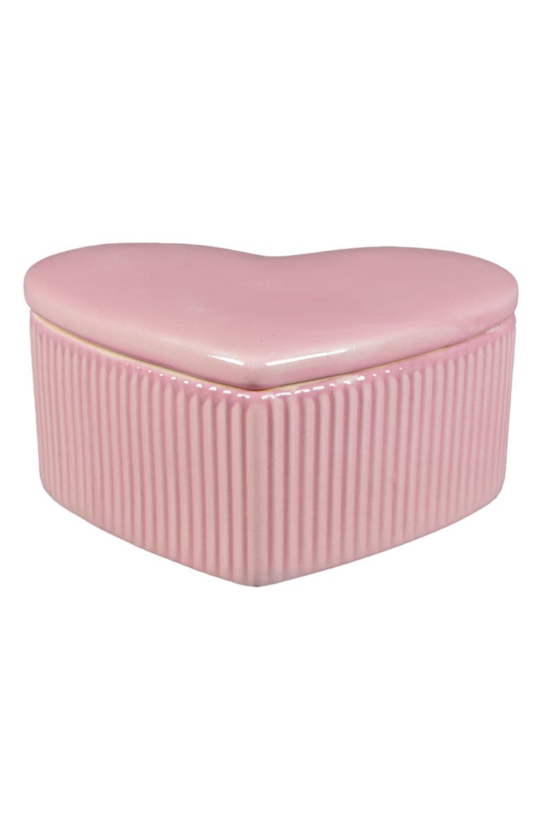 FLORA BUNDA Vanilla Cloud Heart Candle, Main, color, Pink