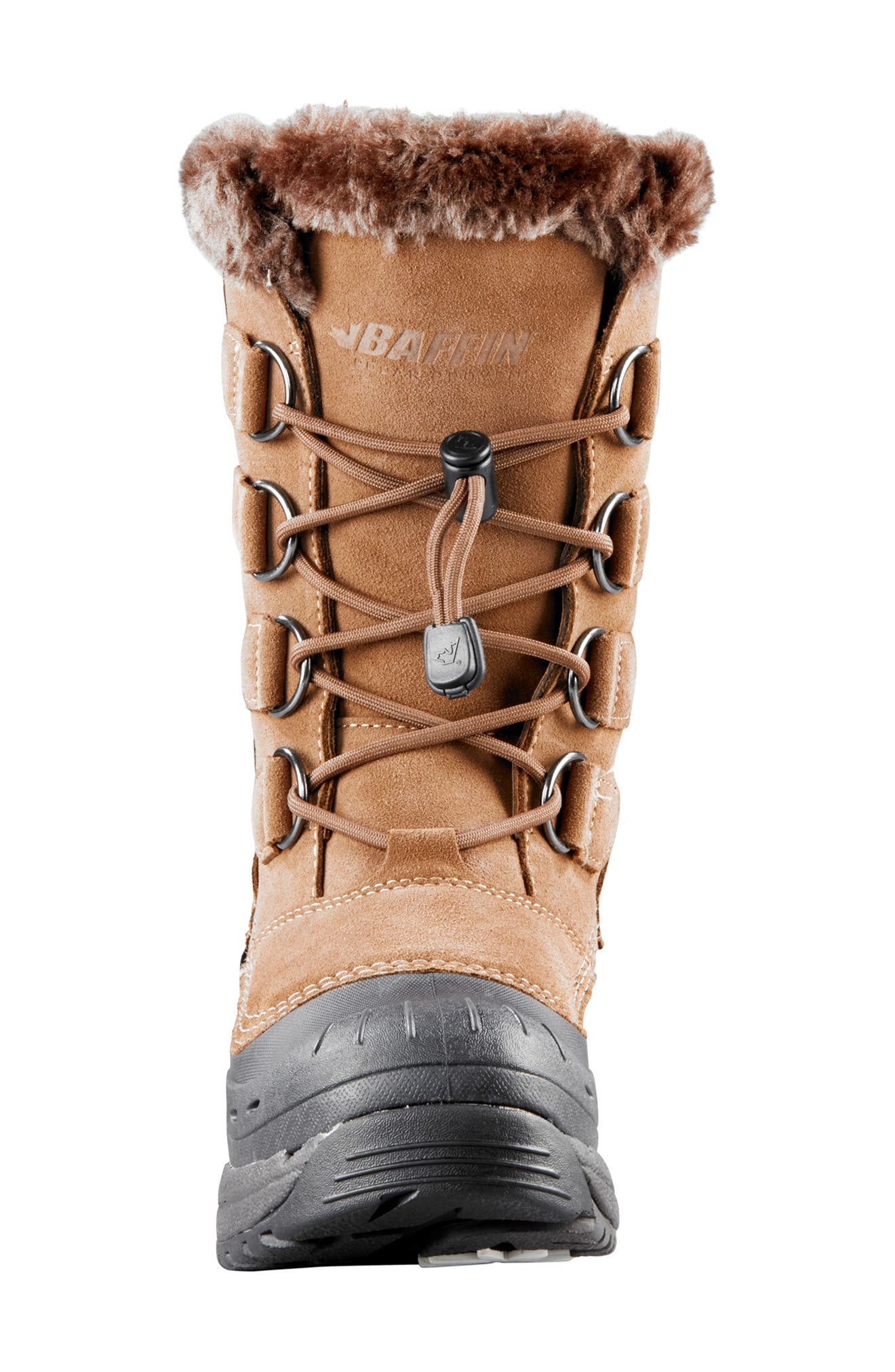 Baffin Chloe Waterproof Winter Boot with Faux Fur Trim, Alternate, color, Taupe-Bg4