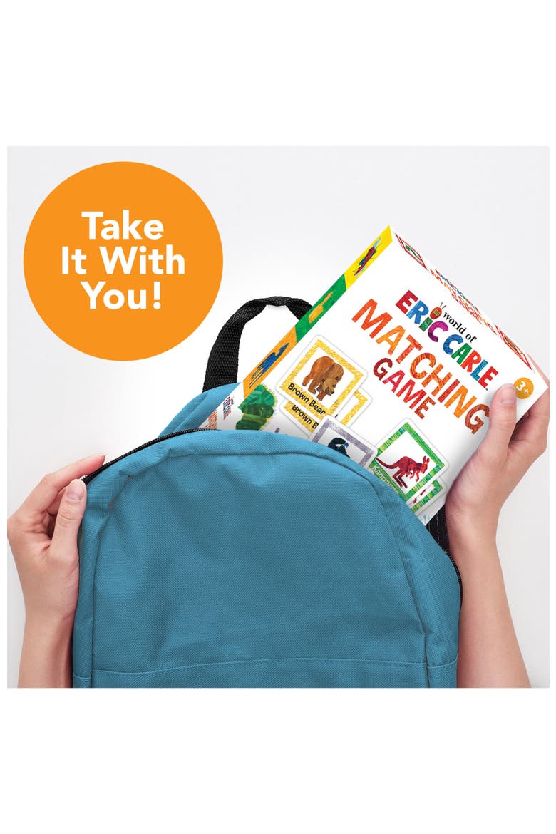World of Eric Carle Matching Travel Game, Alternate, color, Multicolor