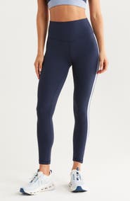 Zella Studio Luxe Colorblock High Waist 7/8 Leggings