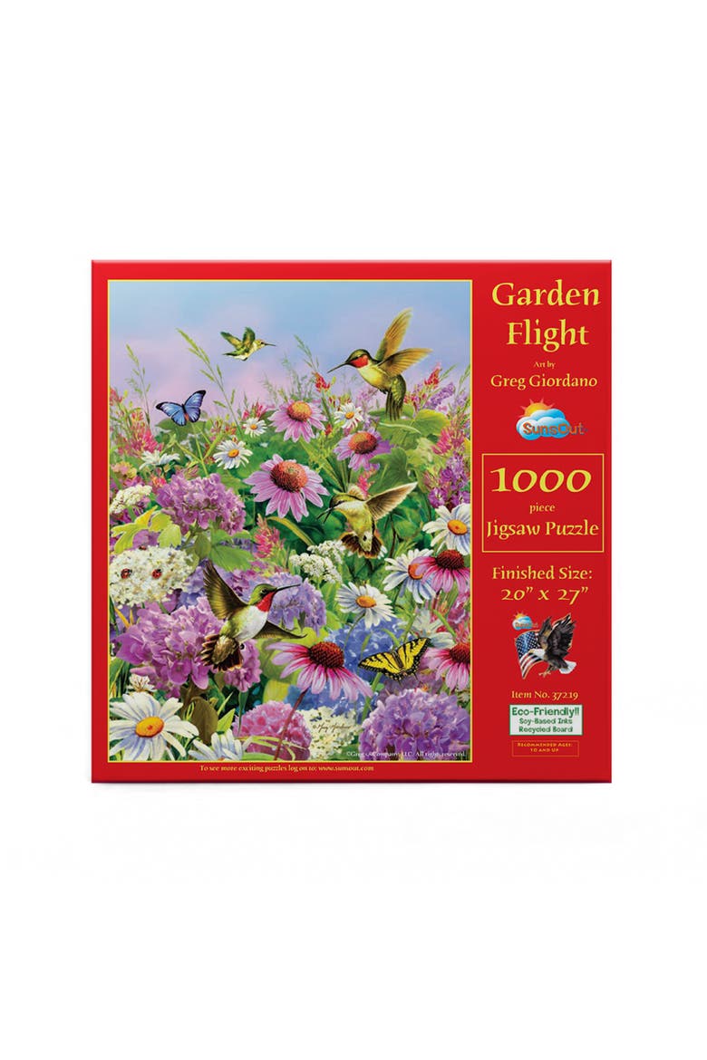 Garden Flight 1000 piece Jigsaw Puzzle for Adults, Alternate, color, Multicolor