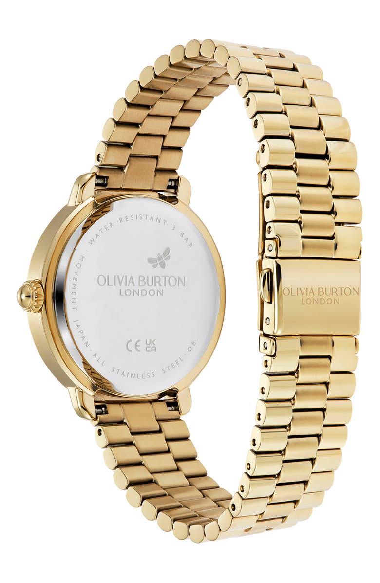 Olivia Burton Signature Floral Bracelet Watch, 36mm, Alternate, color,