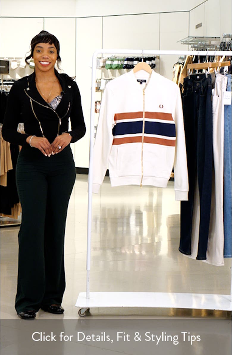 Stripe Cotton Sweatshirt, sales video thumbnail