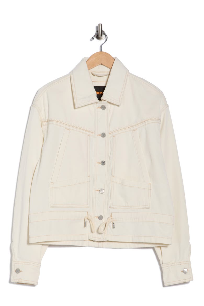 Denim Jacket, Alternate, color, NTURAL