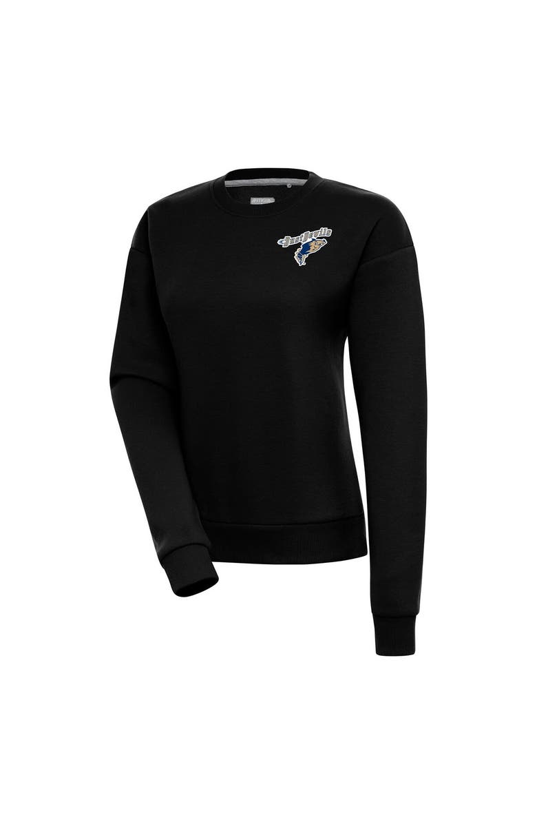 ANTIGUA Women's Antigua  Black Tri-City Dust Devils Victory Pullover Sweatshirt, Alternate, color, 