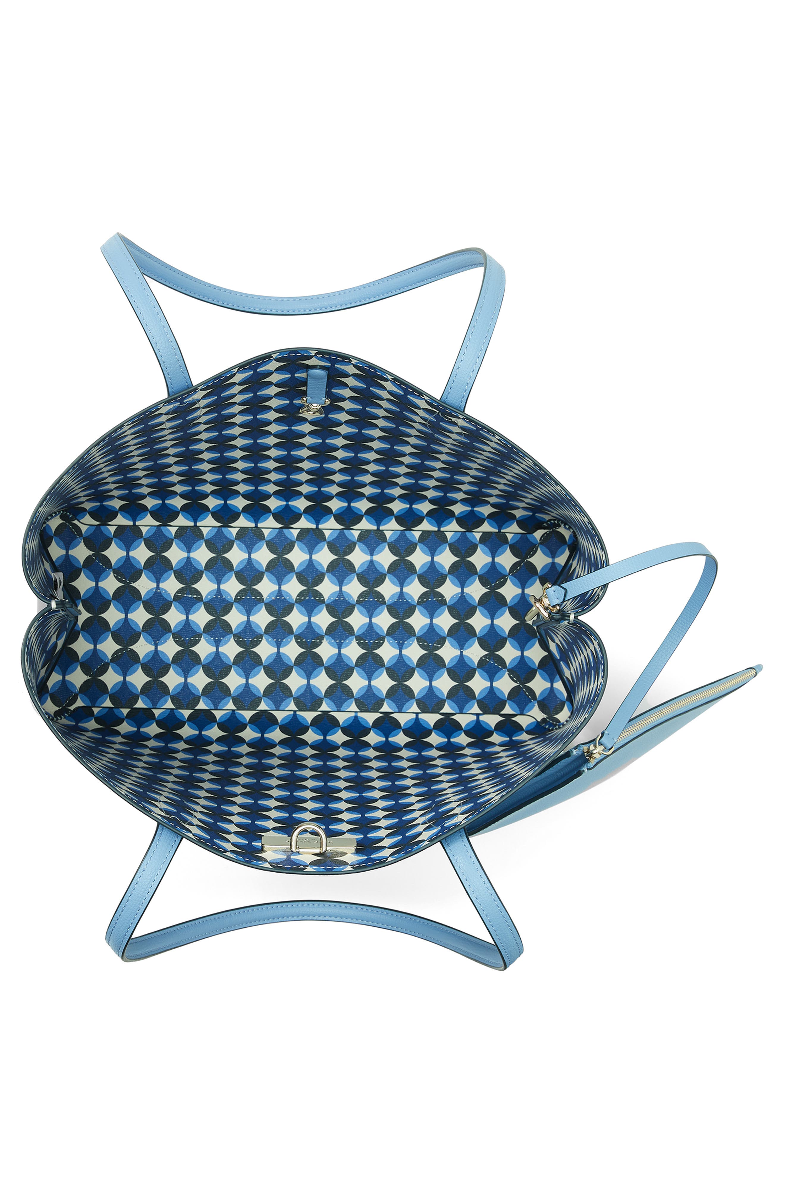 Kate Spade New York large all day patio tile leather tote, Alternate, color, 