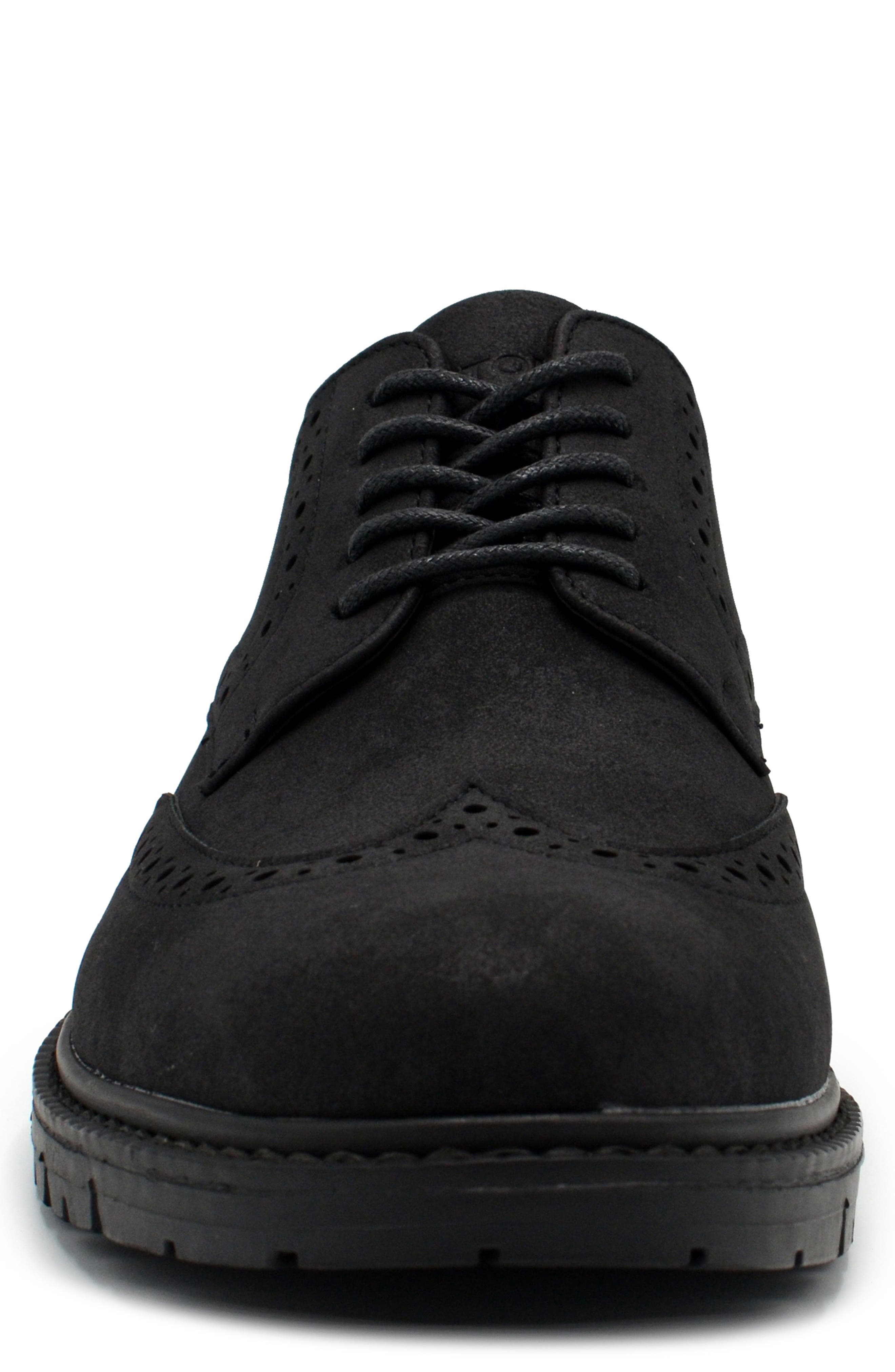 ASTON MARC Manti Wingtip Derby, Alternate, color, Black