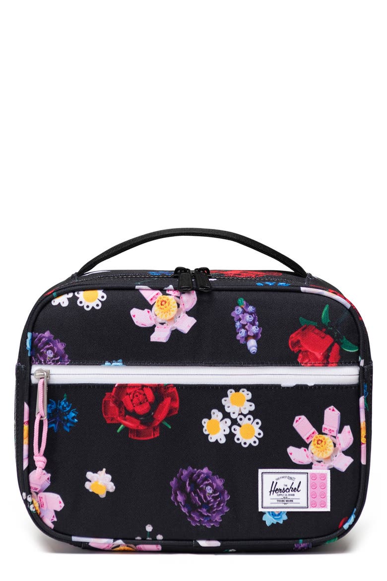 Kids' Lego® Pop Quiz Lunchbox, Main, color, FALLING FLORALS