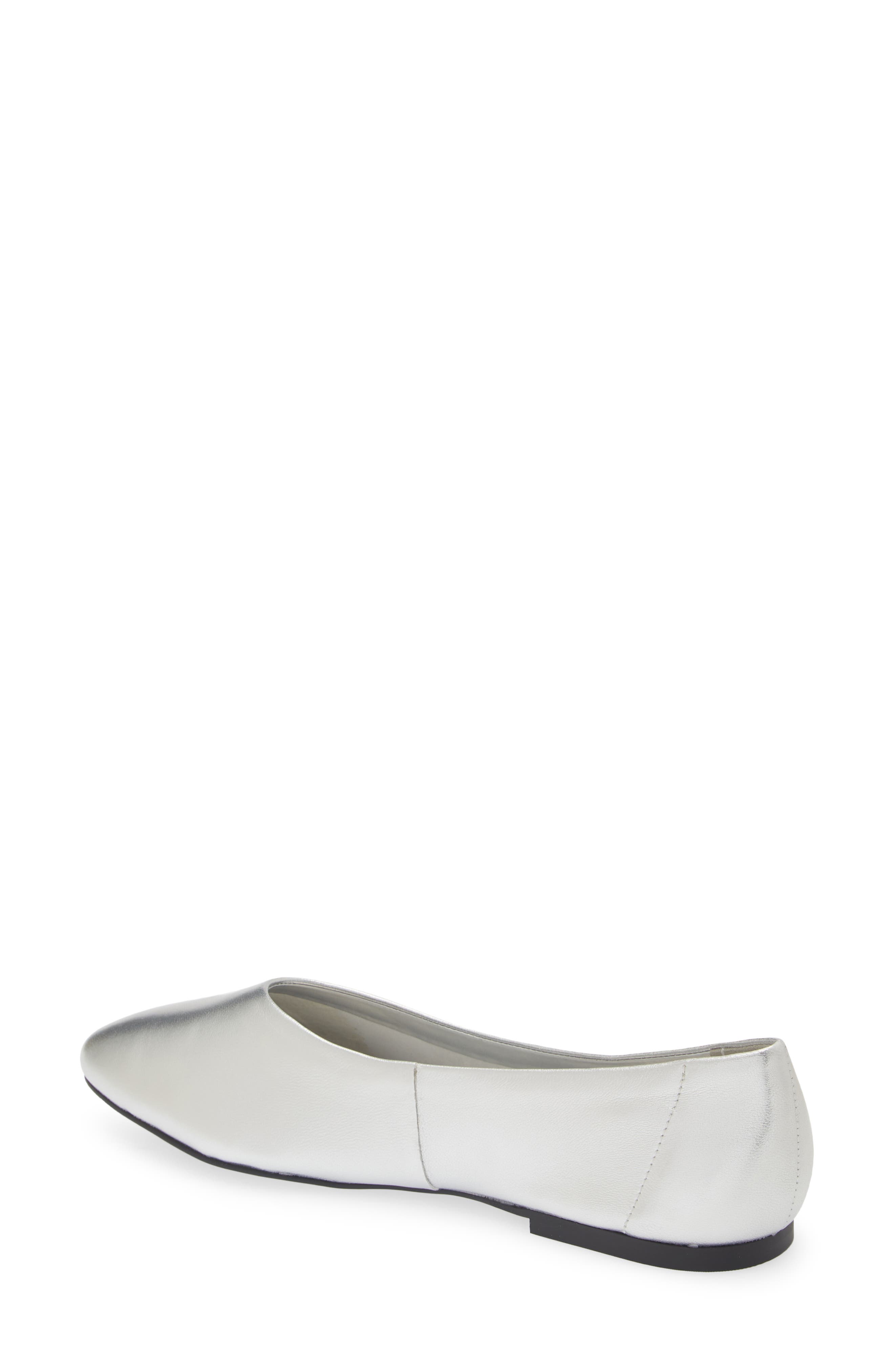 Madyson Flat, Alternate, color, SILVER METALLIC