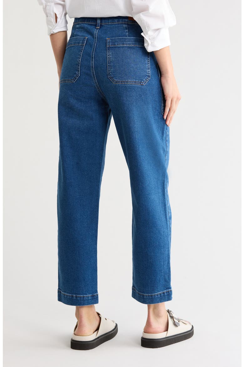 Yuko High Waist Tapered Leg Jeans, Alternate, color, BAYPORT