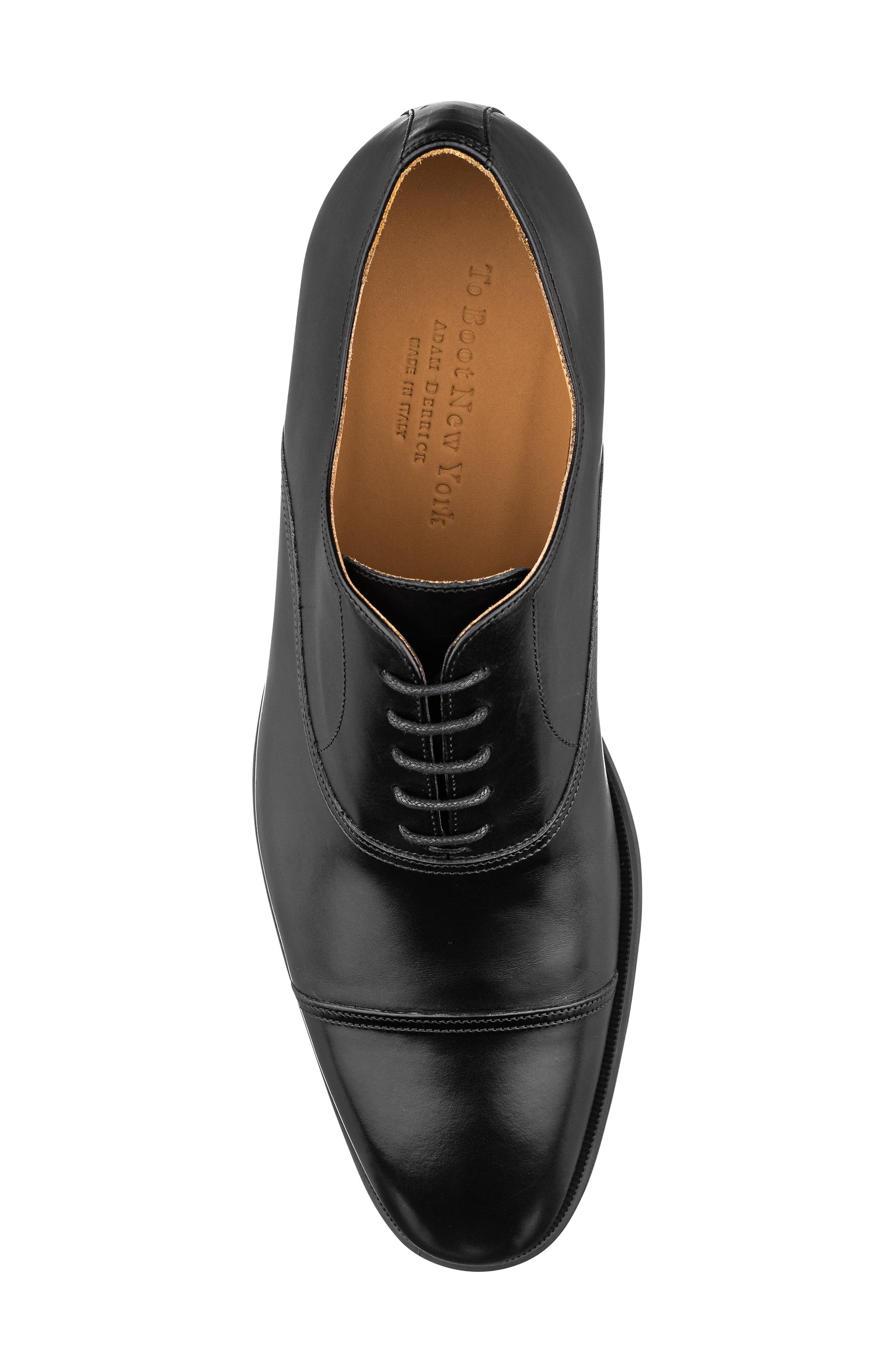 Dale Cap Toe Oxford, Alternate, color, BLACK