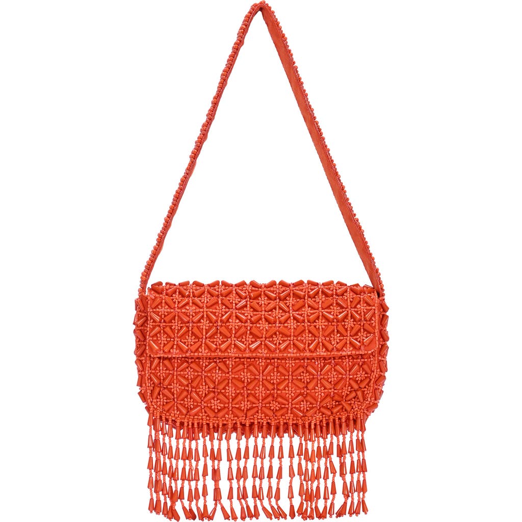 Antik Kraft Beaded Fringe Shoulder Bag