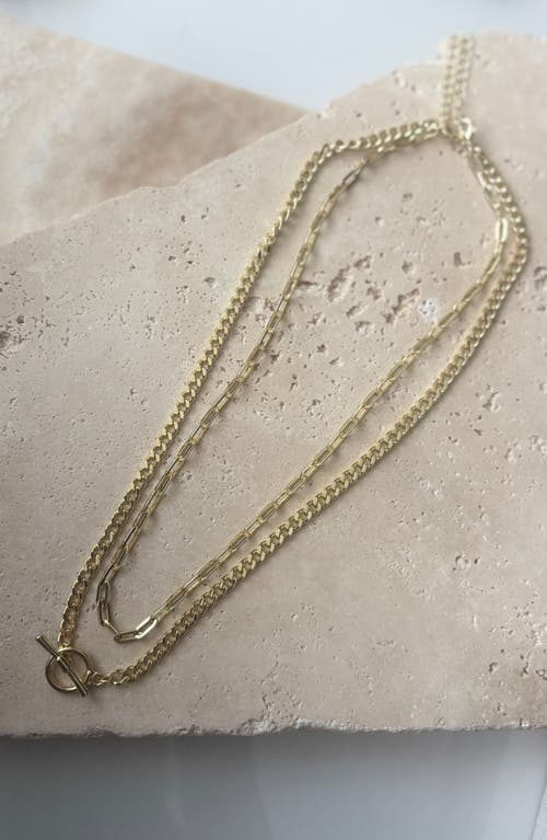 Adornia Set Of 2 Assorted Chain Necklaces