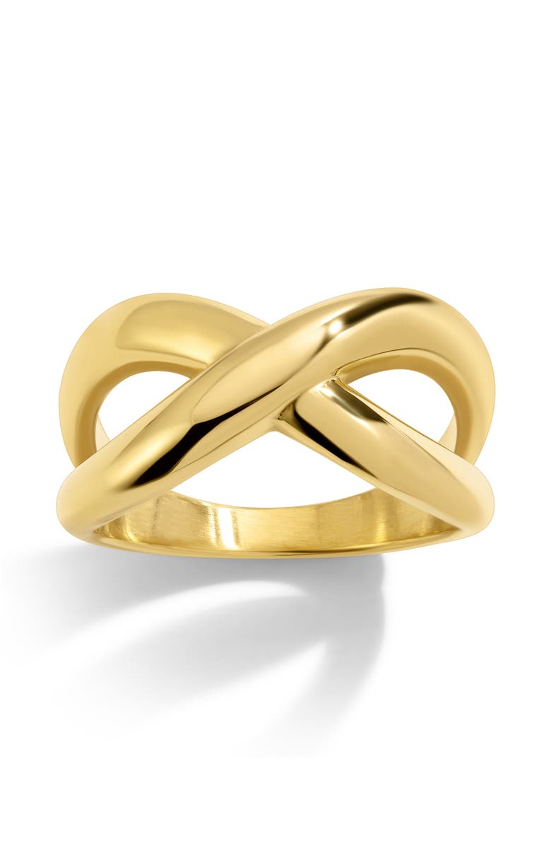 Mazin Jewels In a Bind Ring, Main, color, Gold