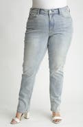 SLINK Jeans High Waist Straight Leg Jeans