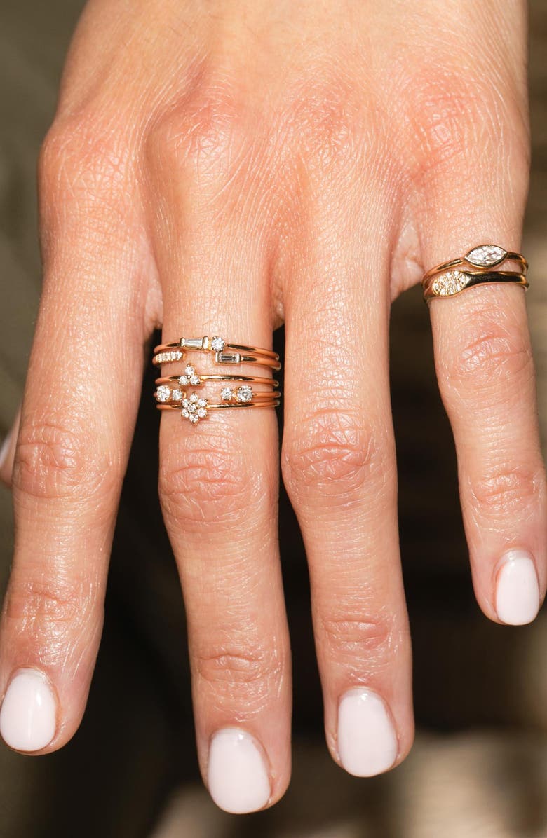 Zoë Chicco Mixed Open Diamond Ring, Alternate, color, 